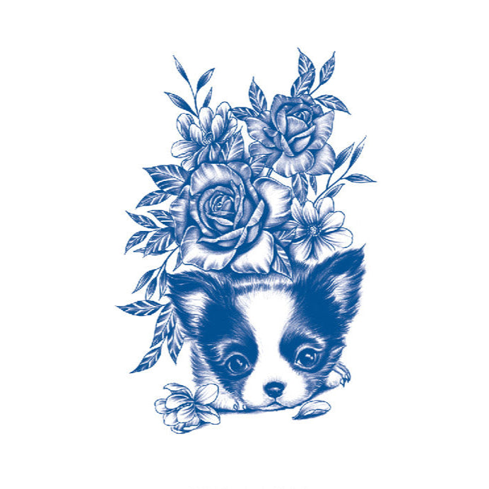 Purehearted Pup Semi Permanent Tattoo