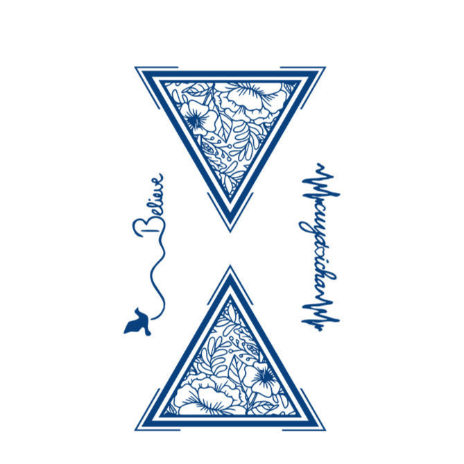 Triangle - Semi Permanent Tattoo