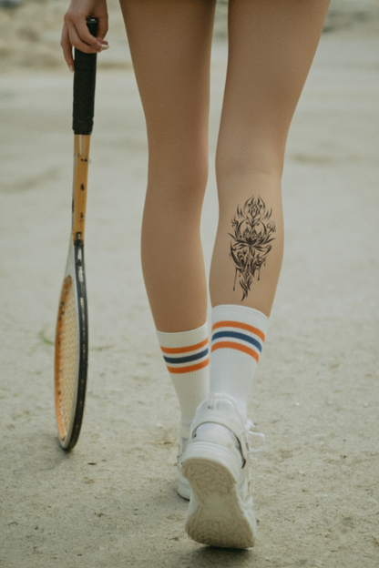 Lotus Totem Semi Permanent Tattoo