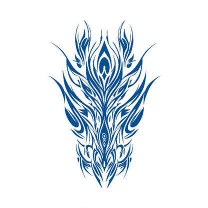 Phoenix Crest Semi Permanent Tattoo