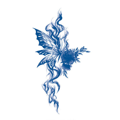 Butterfly Veil Semi Permanent Tattoo