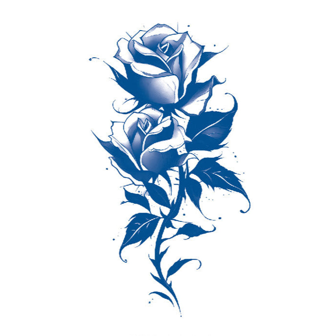 Barbed Rose Semi Permanent Tattoo