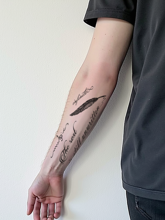 Leaf - Semi Permanent Tattoo