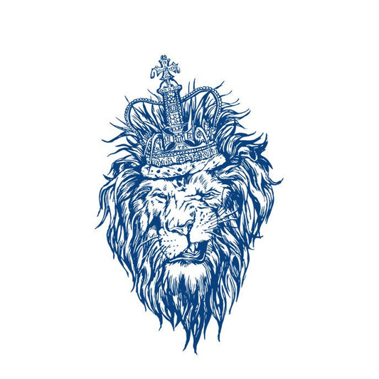 King Leo Semi Permanent Tattoo