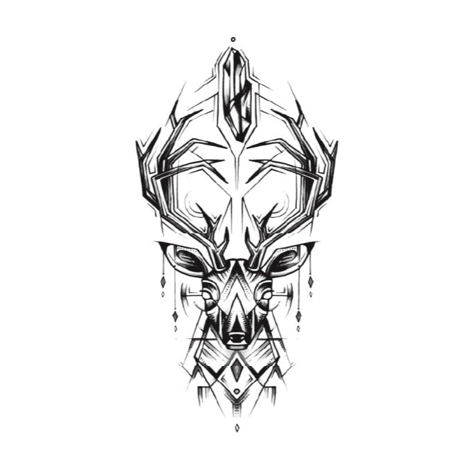 Gift - Wapiti Temporary Tattoo