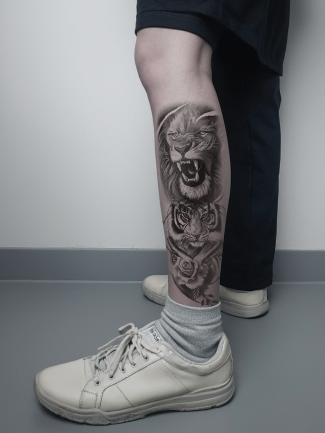 Fierce and Grace Temporary Tattoo