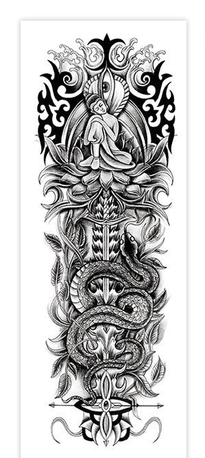 Guardian of Enlightenment Temporary Tattoo